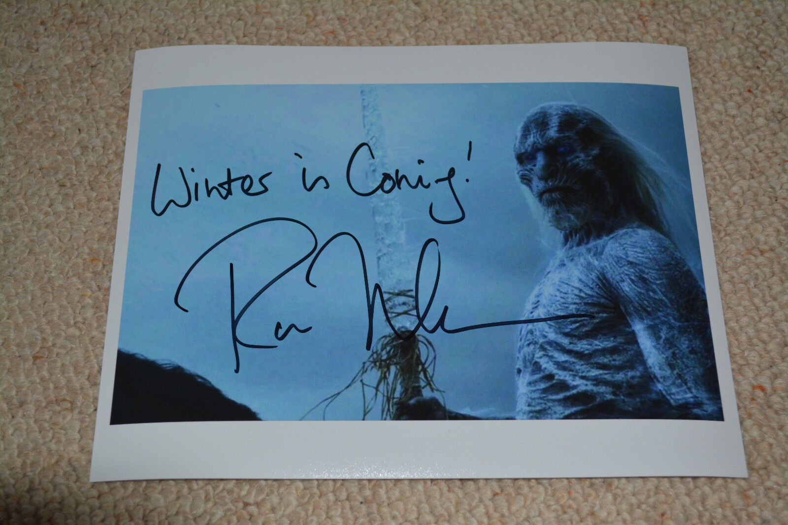 ROSS MULLAN signed autograph In Person 8x10 20x25 cm GAME OF THRONES