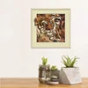 Diamond Painting -DIY Round Drill Tiger Out of Frame