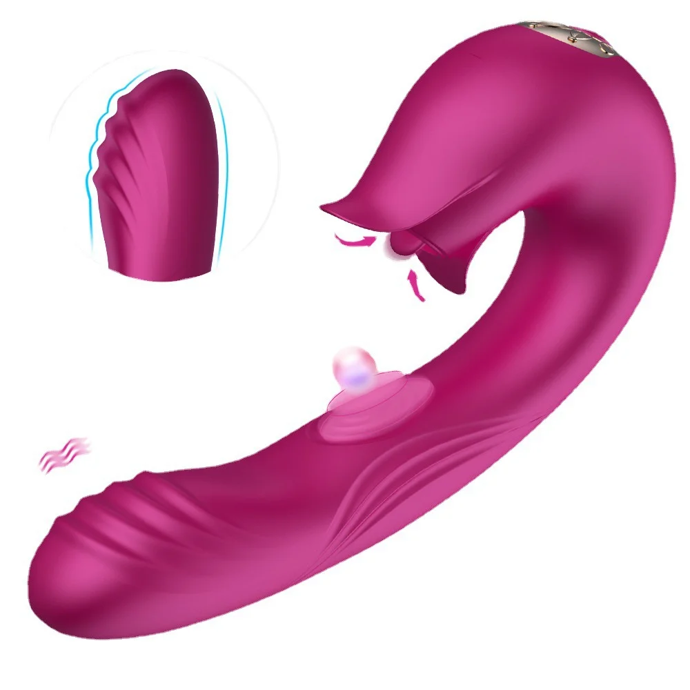 Devil Flower Sex Toys Sucking Dildo Vibrator For Women
