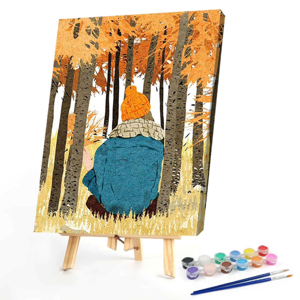 

40*50CM - Paint By Numbers - Girl, 501 Original
