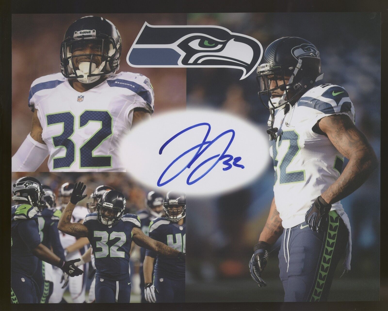 Jeron Johnson 8x10 Photo Poster painting Autographed Signed AUTO Seahawks SB Champion SPH 0523