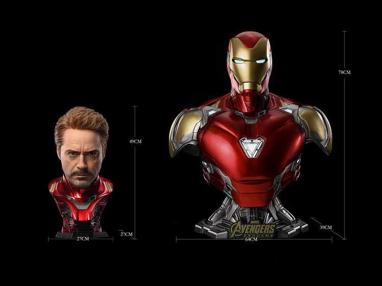 PRE-ORDER Micheal·W Marvel Iron Man 1/1 BUST -