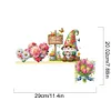 (US Local)Hello Spring Diamond Painting Door Corner Sign Diamond Art Door Right Angle Sign