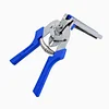 M-type nail ring pliers set, including 3000 M-type clips, suitable for animal cage fence fastening, interior decoration installation