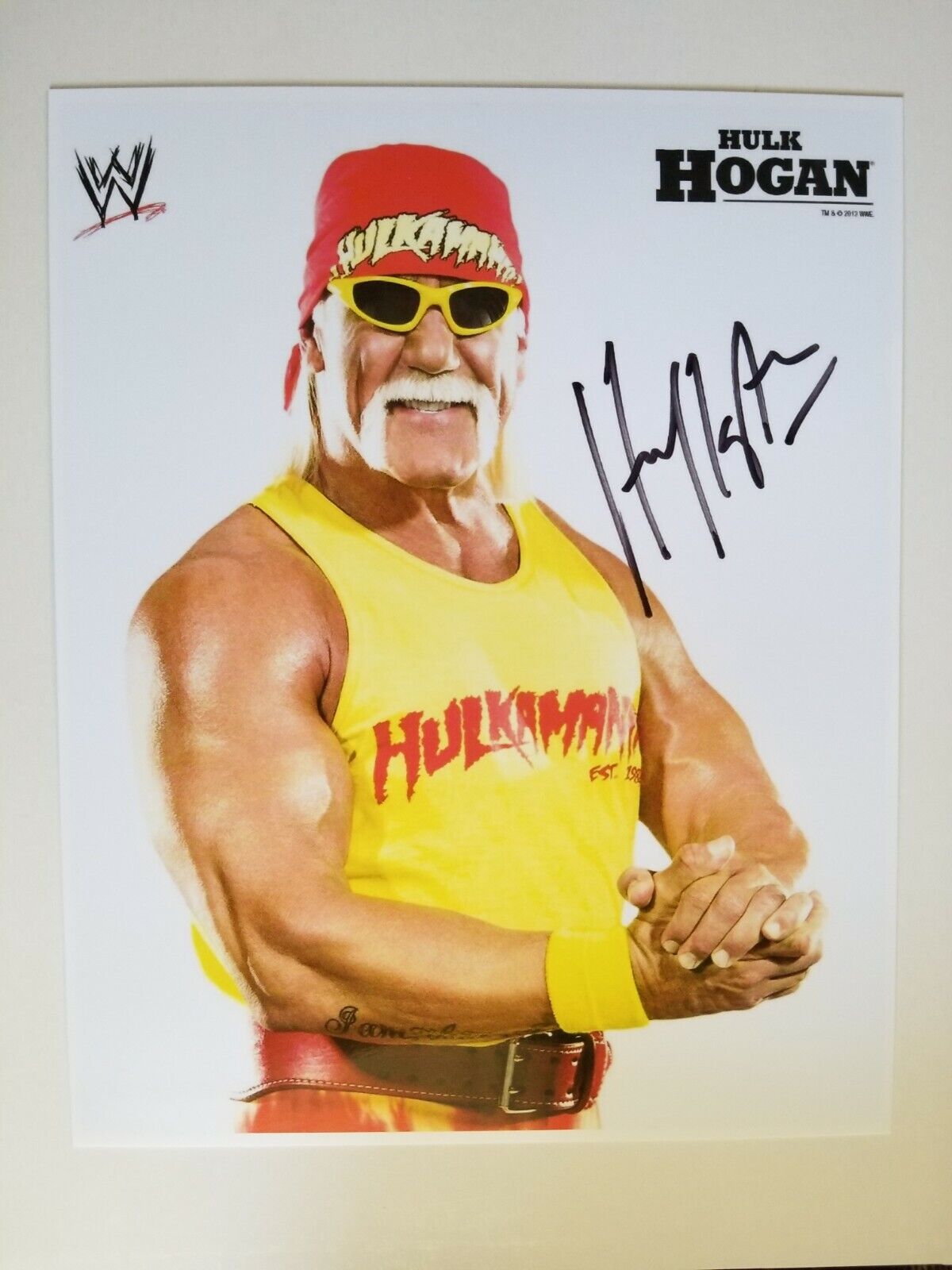 Hulk Hogan Signed 8x10 Photo Poster painting RP -  Shipping!! WWE