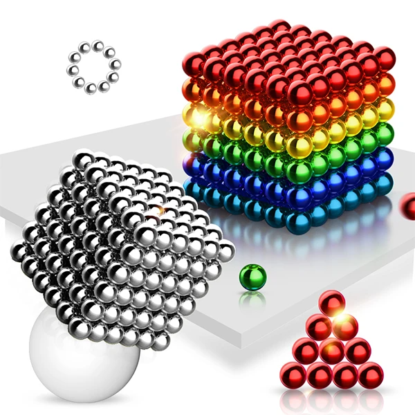 (❤️Christmas Sale - 49% OFF)  Multi Colored DigitDots 216 Pcs Magnetic Balls, Buy More Save More