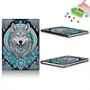 (US Local)DIY Special Shaped Wolf 50 Pages Diamond Painting Notebook Kit