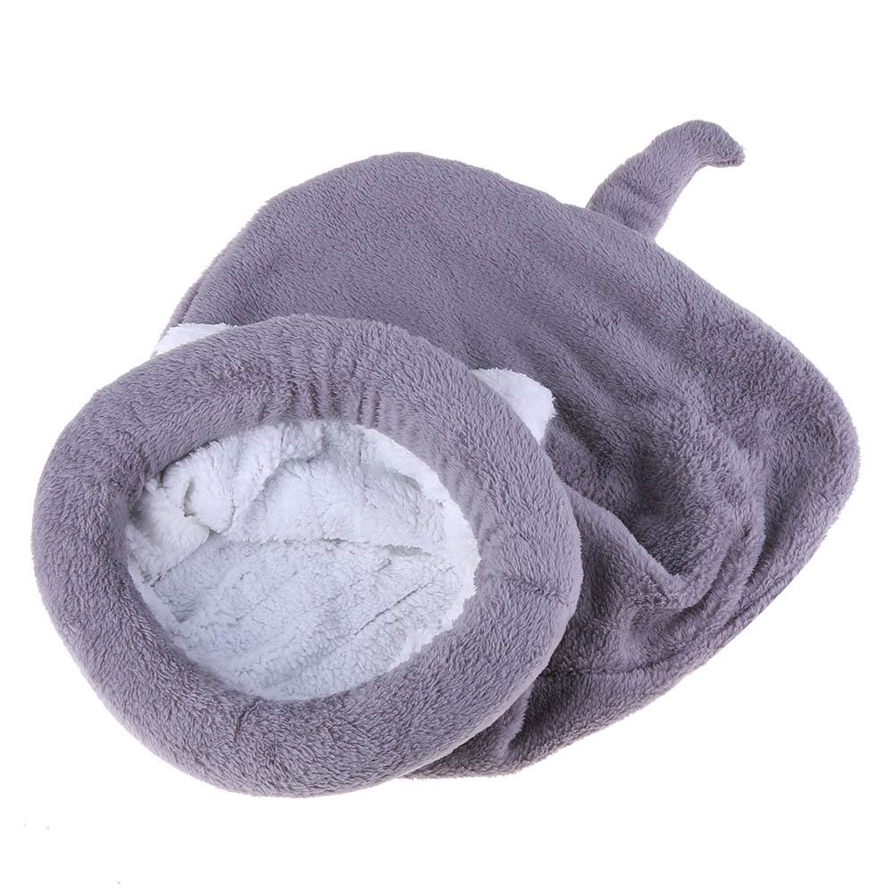 

Warm Fleece Cute Cat Sleeping Bag ​Dogs Puppy Pets Mat Bed Kennel House, Grey, 501 Original