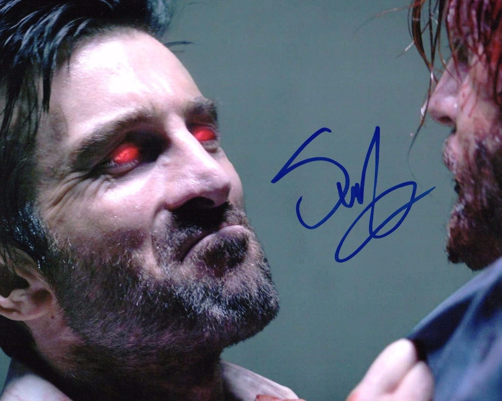 GFA Powers Christian * SHARLTO COPLEY * Signed Autograph 8x10 Photo Poster painting AD5 COA