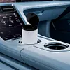 Car Ashtray Aluminum Alloy Auto Ashtray Smell Proof Windproof for Outdoor Travel