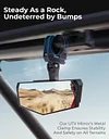 KEMIMOTO UTV Rear View Mirror, SXS UTV Mirror Clear View with 1.5-2 inch 360&deg; Adjustable Low Profile Aluminum Clamp Compatible with Polaris RZR 1000 Pioneer Talon Kawasaki KRX Mule Can Am X3 Zforce