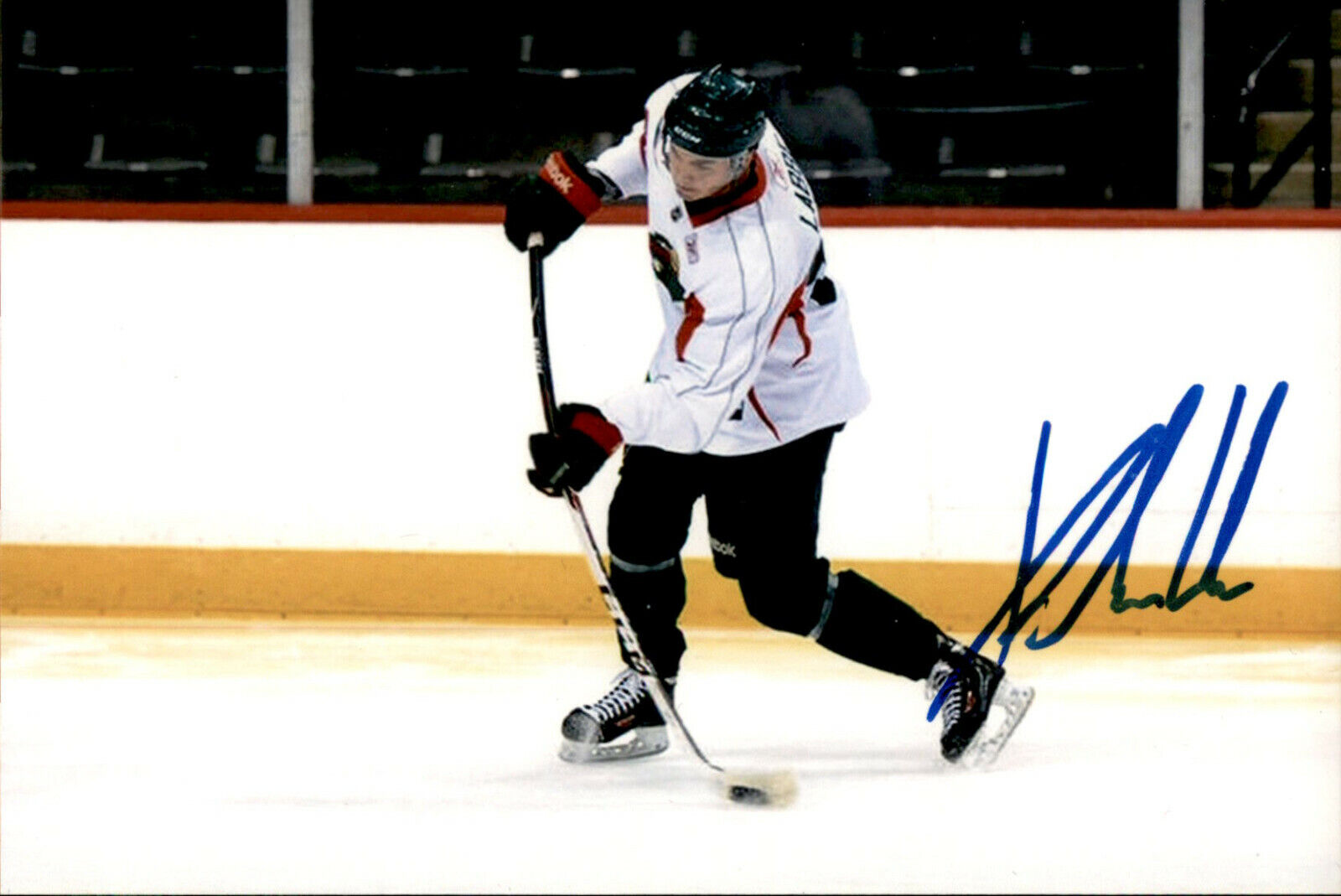 Dylan Labbe SIGNED 4x6 Photo Poster painting MINNESOTA WILD