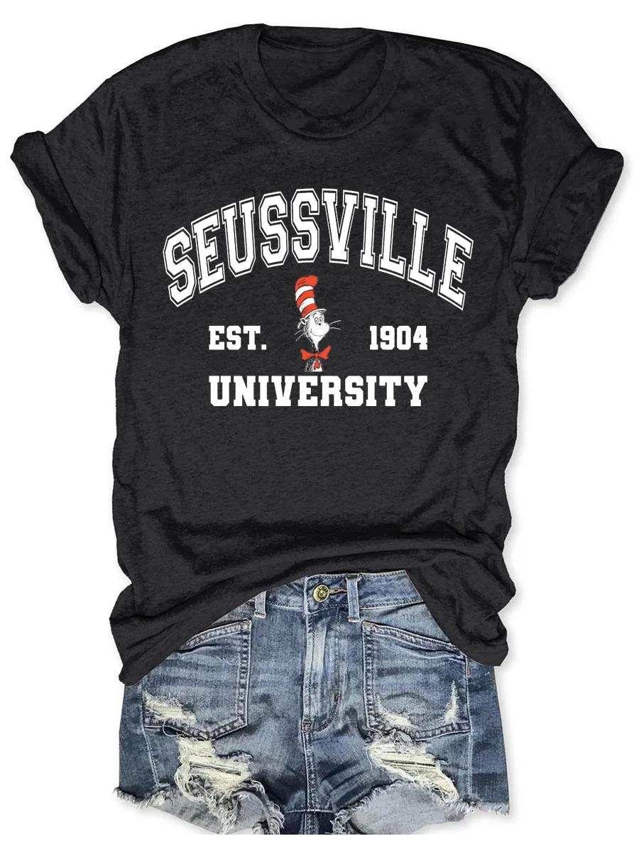 Seussville University T-shirt