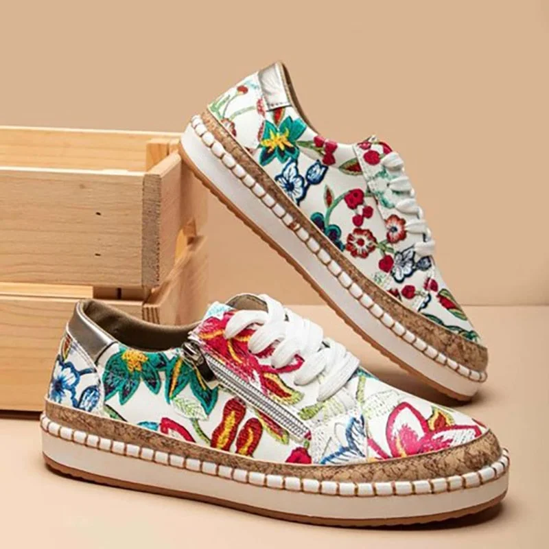 🔥 Orthopedic Flower Women's Shoes