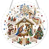 DIY Diamond Painting Hanging Ornament Pendant Acrylic Double Sided Print Decor Kit
