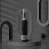 Umbrella Mechanical Handle Safety Reflective Umbrella Black Glue Waterproof Sunscreen Reverse Umbrella Three Fold Business 10 Bone Sunny Umbrella