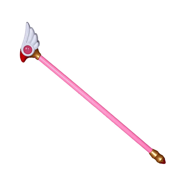 Cardcaptor Sakura Kinomoto Sakura Magic Wand Cosplay Accessory Halloween Carnival Props