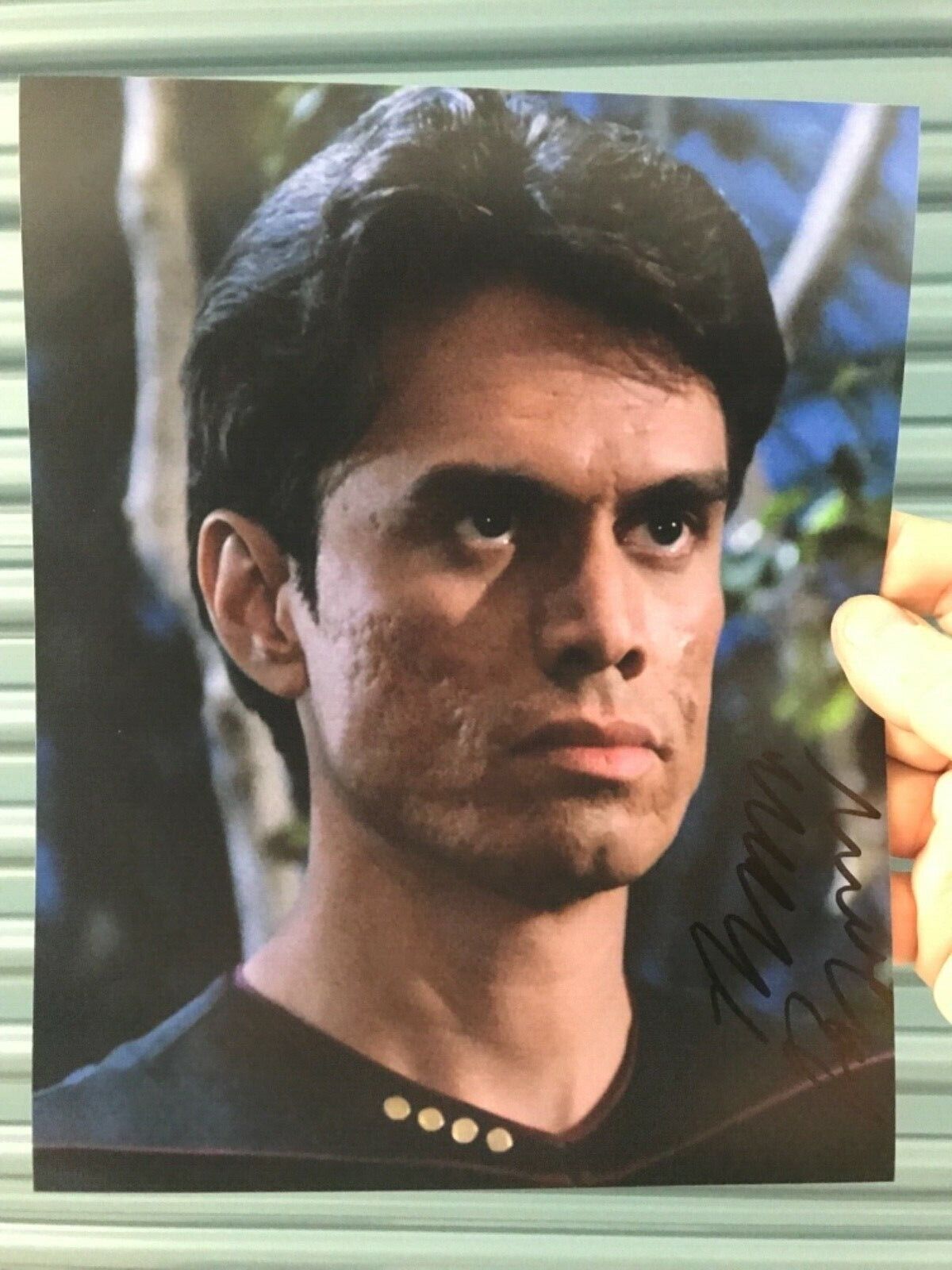 MARCO RODRIGUEZ STAR TREK THE NEXT GENERATION AUTOGRAPHED Photo Poster painting SIGNED 8X10 #9