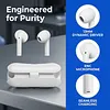 BT5.3 Wireless In-Ear Headset with Charging Case Hands-Free Headphones Long Battery Life Lightweight for Android iPhone Smart Phones PC