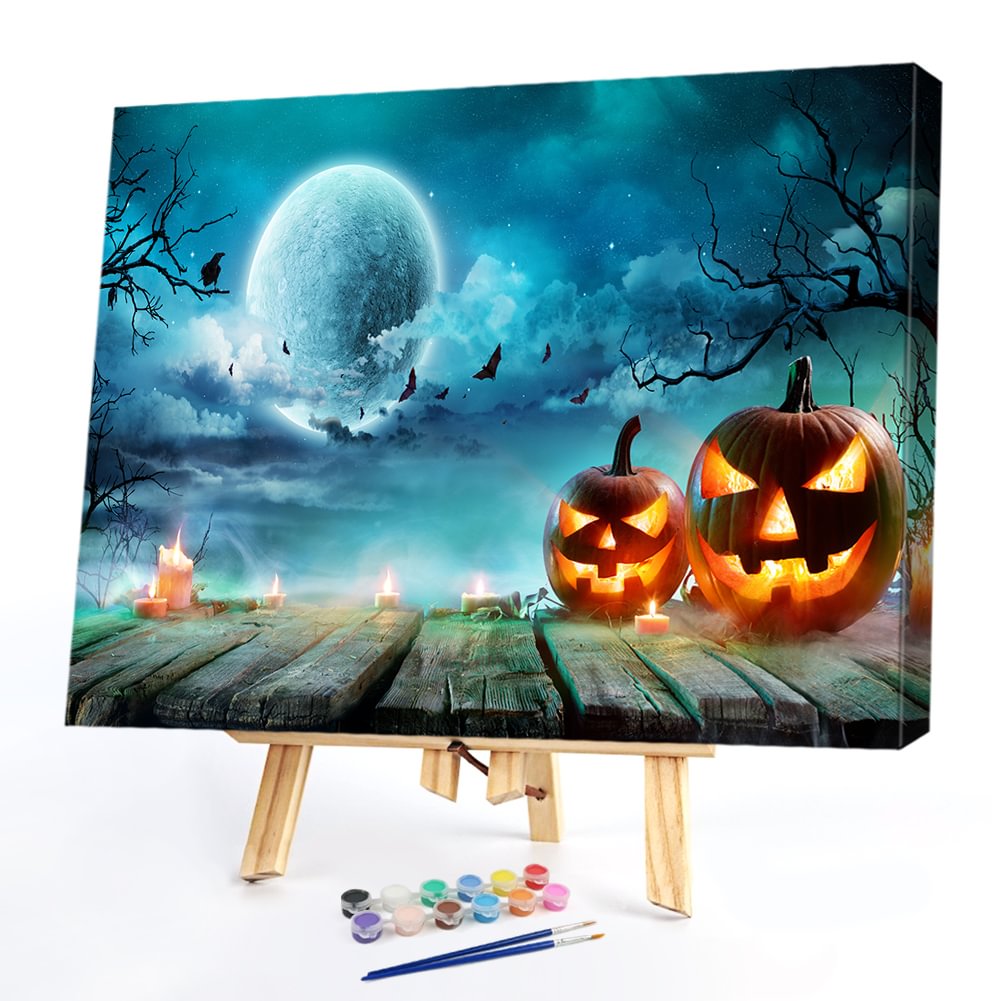 Halloween-Paint by Numbers 50*40cm