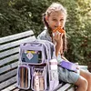 PVC Clear Outdoor Backpack Multi Pocket Transparent Sports Backpack Hiking Bag