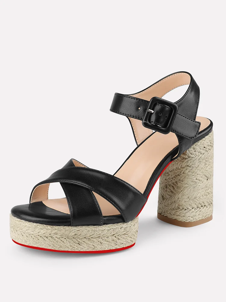 95mm Women's  Platform High Chunky Heels Peep Toe Pump Party Heeled Sandals Wedding Party Evening Shoes Red Bottom Pumps