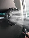 USB Car Fan 360 Rotatable Rear Seat Fan Car Cooling Fan for Sedan SUV Truck Van