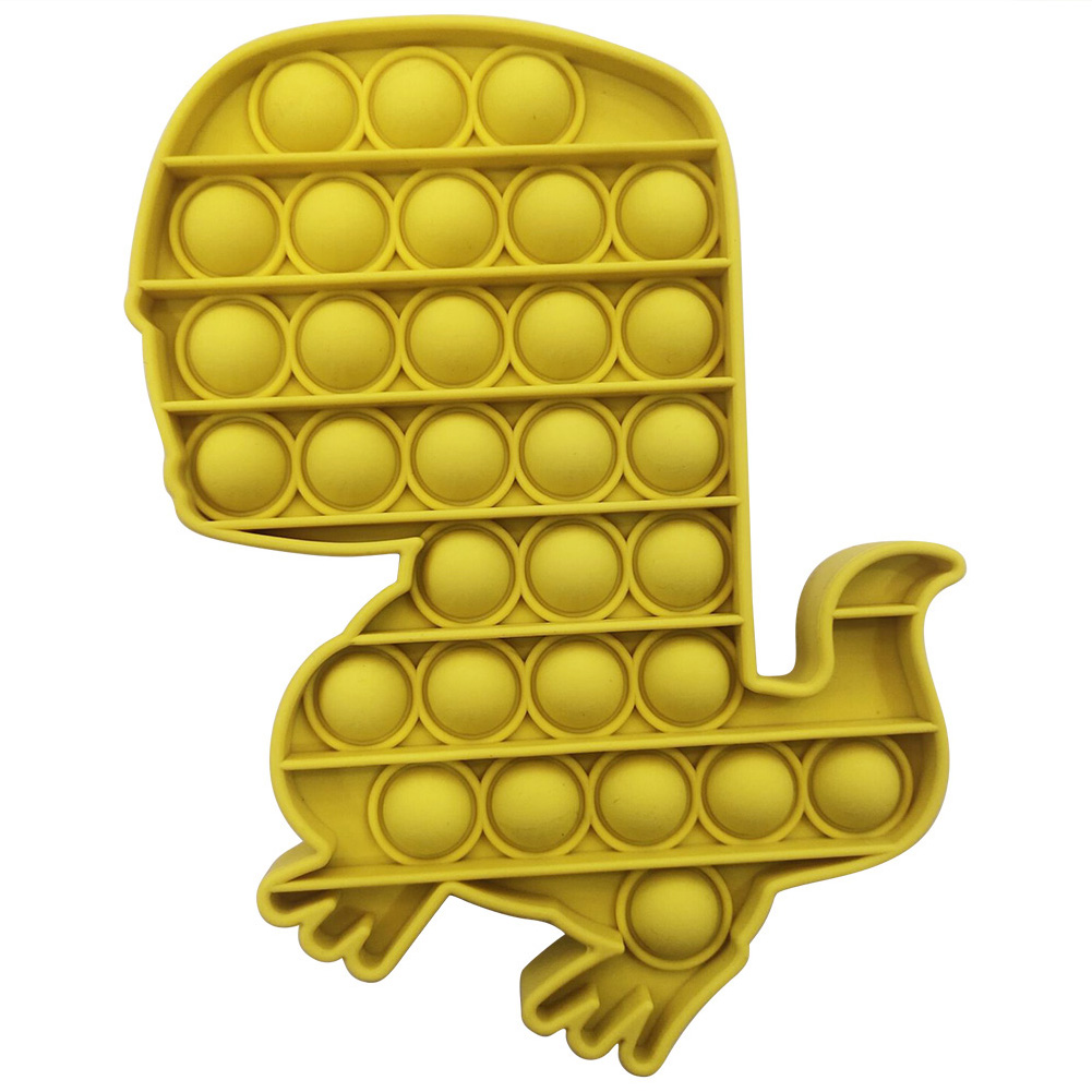 

Dinosaur Shape - Pop It Fidget Toy, Yellow, 501 Original