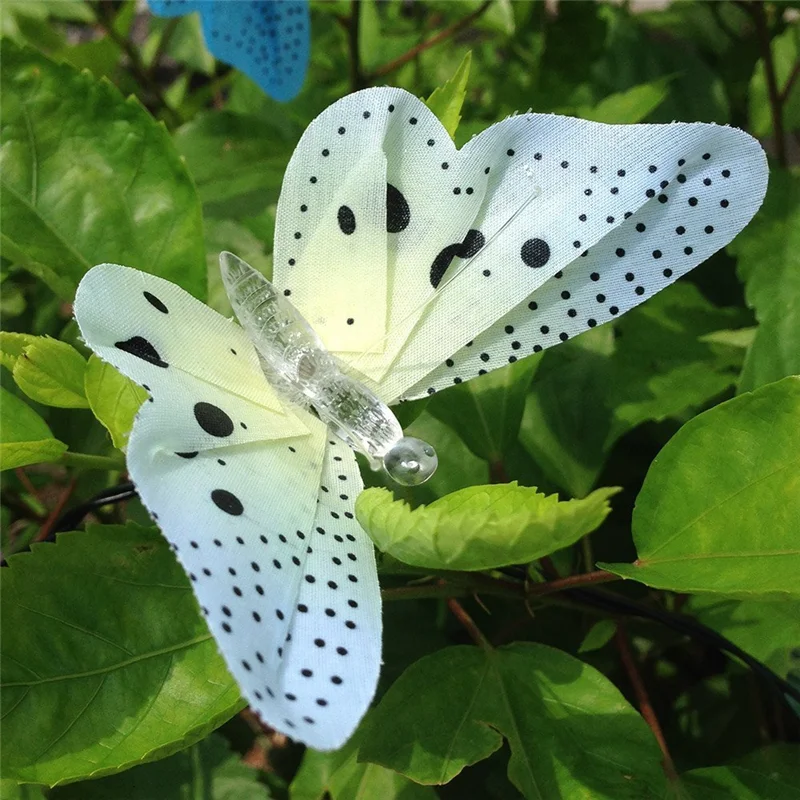 Solar Butterfly Fairy Tale Light String Waterproof Outdoor Garden Decorative Light