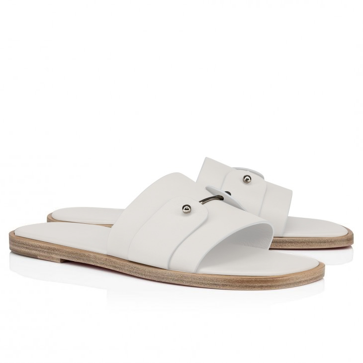 Gentleman's Shoes Red Bottom Classic Sandals-vocosishoes