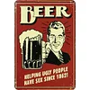 Beer Man - Metal Tin Signs(8*12Inch/12*16Inch) - Bar