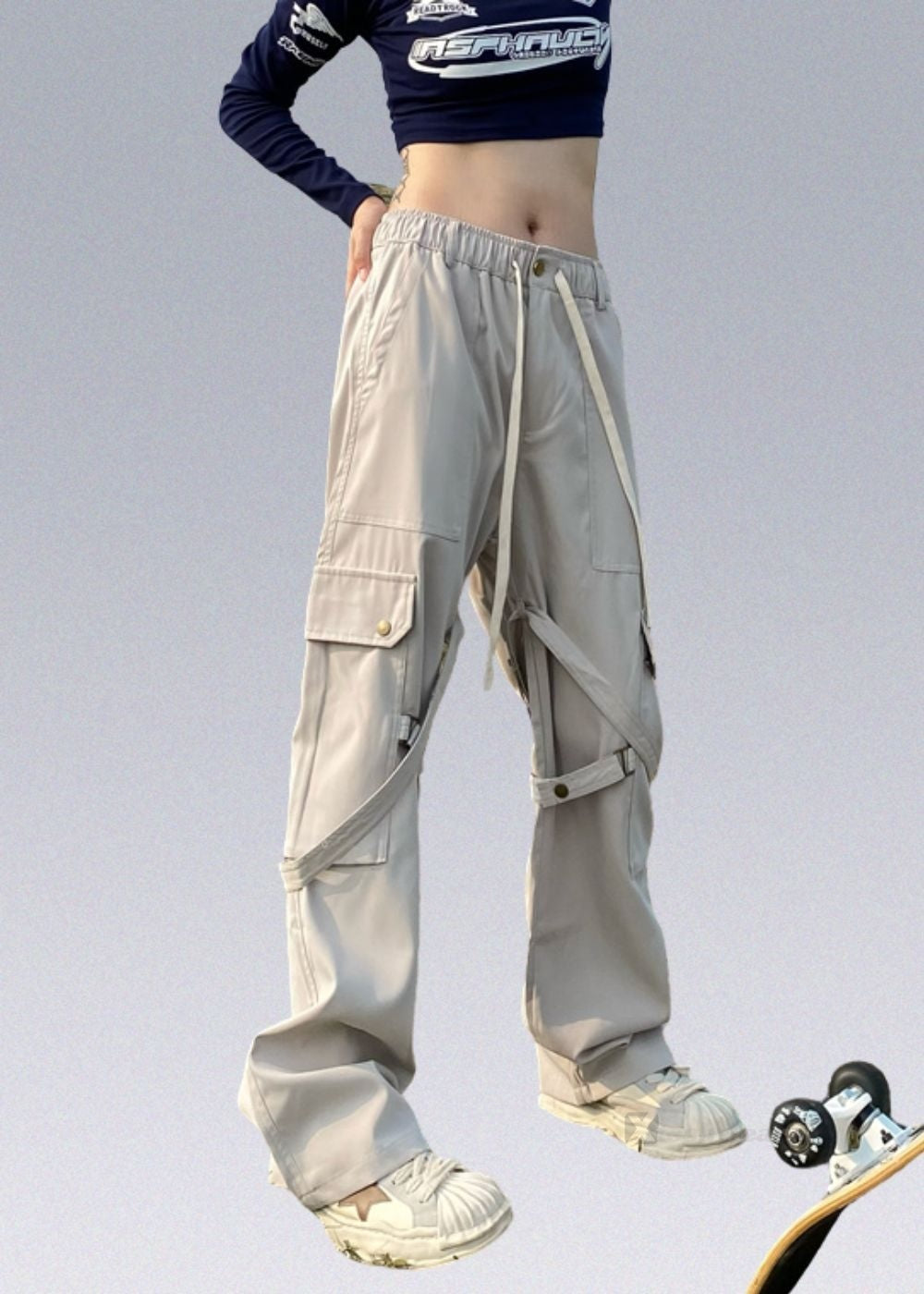 Vibe Drawstring Pants Techwear - X techwear-x