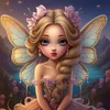 Diamond Painting -5D Full Round Drill Elf Girl