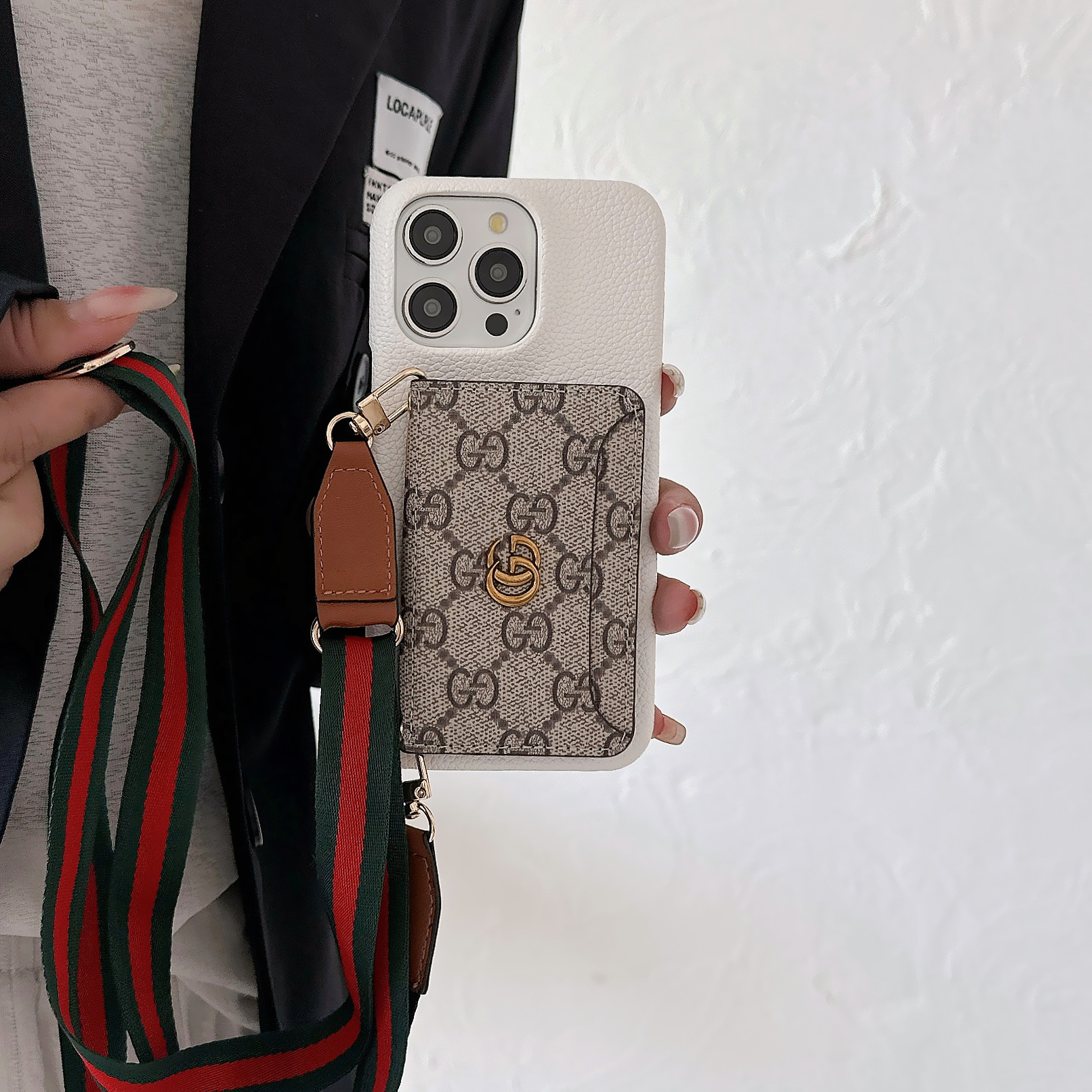 GUCCI Gucci Crossbody Wallet Ophidia GG Leather iPhone Case Samsung Cover ProCaseMall