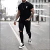 Men's Casual Printed Round Neck T-shirt by Inlyline