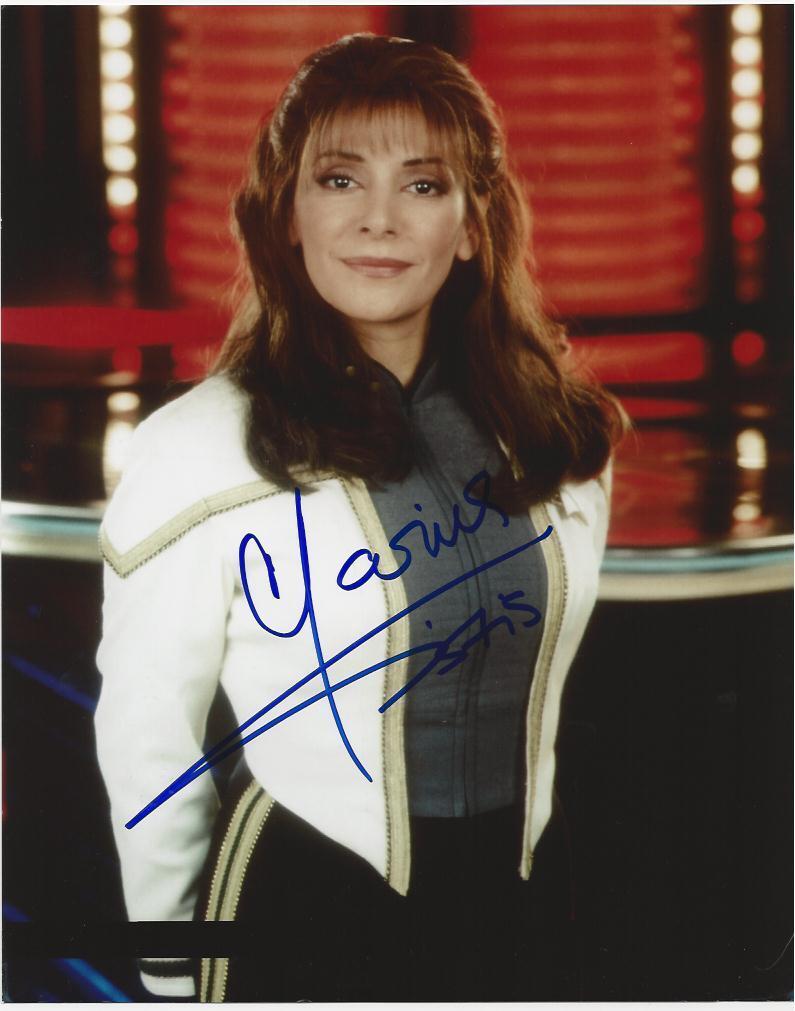 Marina Sirtis - Star Trek Insurrection signed Photo Poster painting