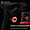 COB Smart Bicycle Rear Light Waterproof Auto Brake Sensing Light (Seat Rails)