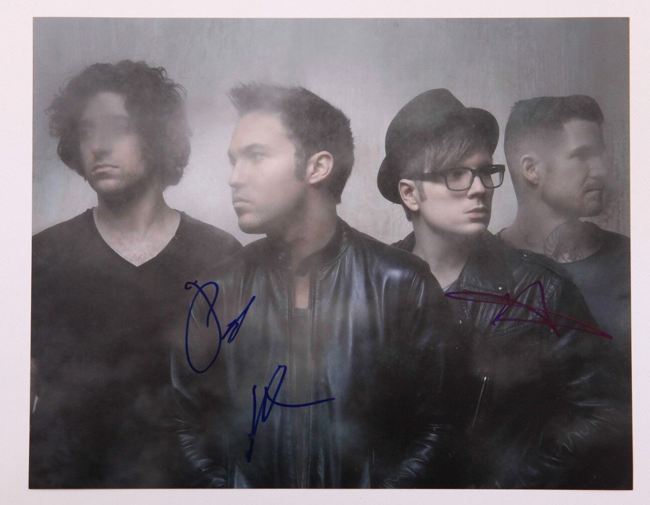 GFA Patrick Stump & Pete Wentz * FALL OUT BOY * Signed 11x14 Photo Poster painting F3 COA