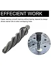 5/8 inch Construction Bridge Reamer 1/2 inch Shank HSS Car Tapered Reamer Bit