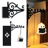 Ghost Bookshelf Lantern Hidden Metal Clip Warm Amber Light USB Rechargeable
