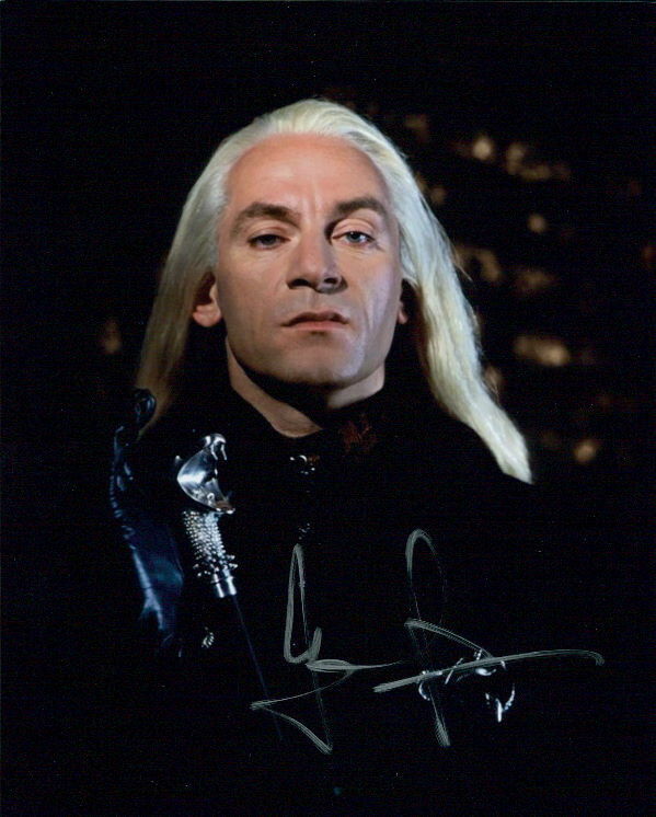 Jason Isaacs (Harry Potter) in-person signed 8x10 Photo Poster painting