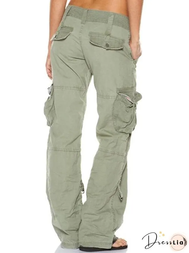 Contemporary Black Cargo Pants