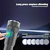 APLOS AP04 Scuba Diving Flashlight, 4000 Lumen Dive Light with Stepless Dimming, IPX8 Waterproof Underwater Dive Torch with Rechargeable Battery & Charger APLOS Dive Light Official