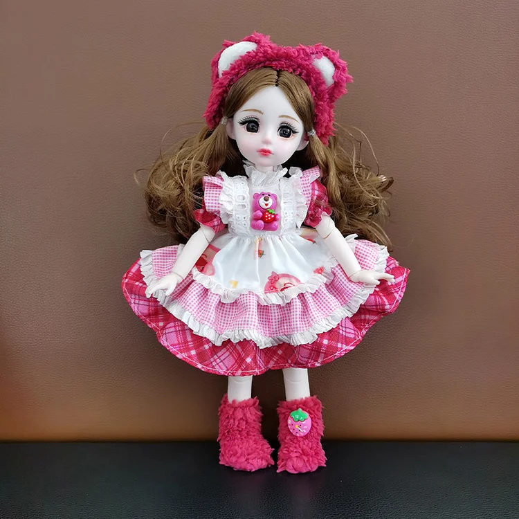 トレンドアイテム 可愛い 本体+服+シューズ 誕生日 プレゼント 子供 関節人形玩具