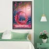 Pink Swing-Full Round Diamond Painting(40*60cm)