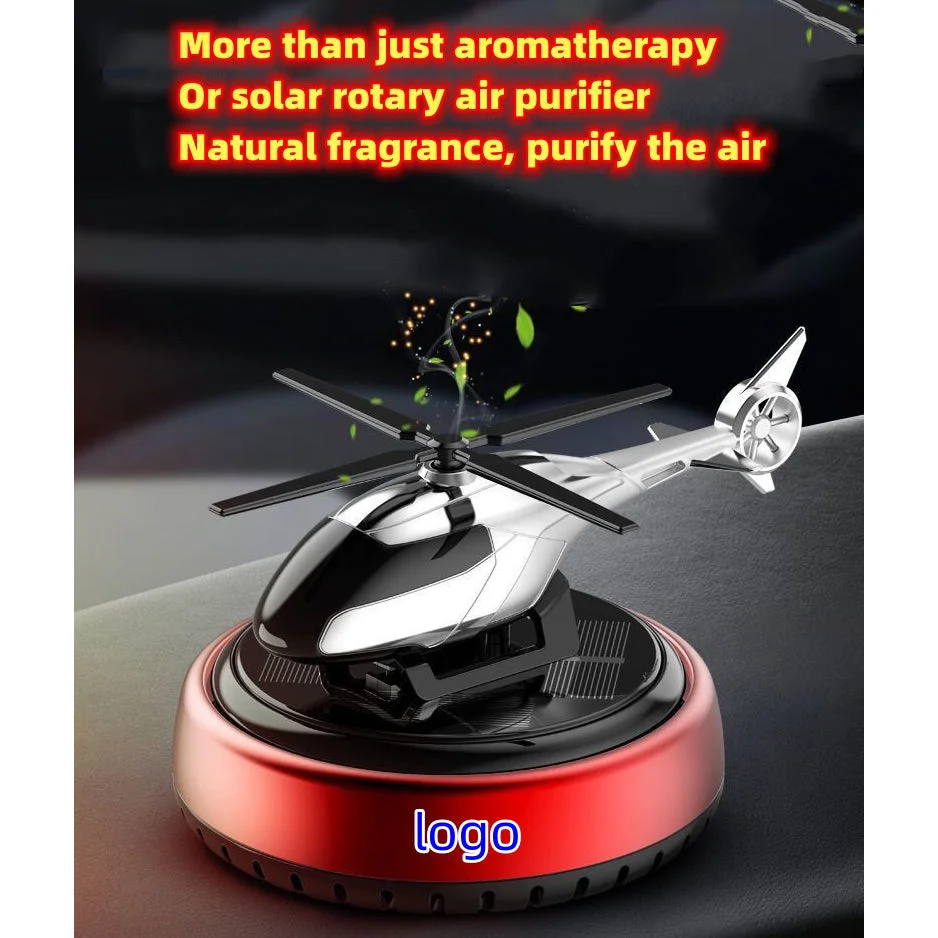 Car Solar Helicopter Aromatherapy