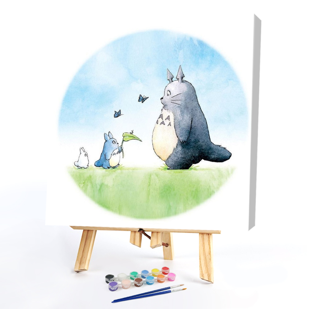 

20*20CM - Paint By Numbers - Totoro, 501 Original