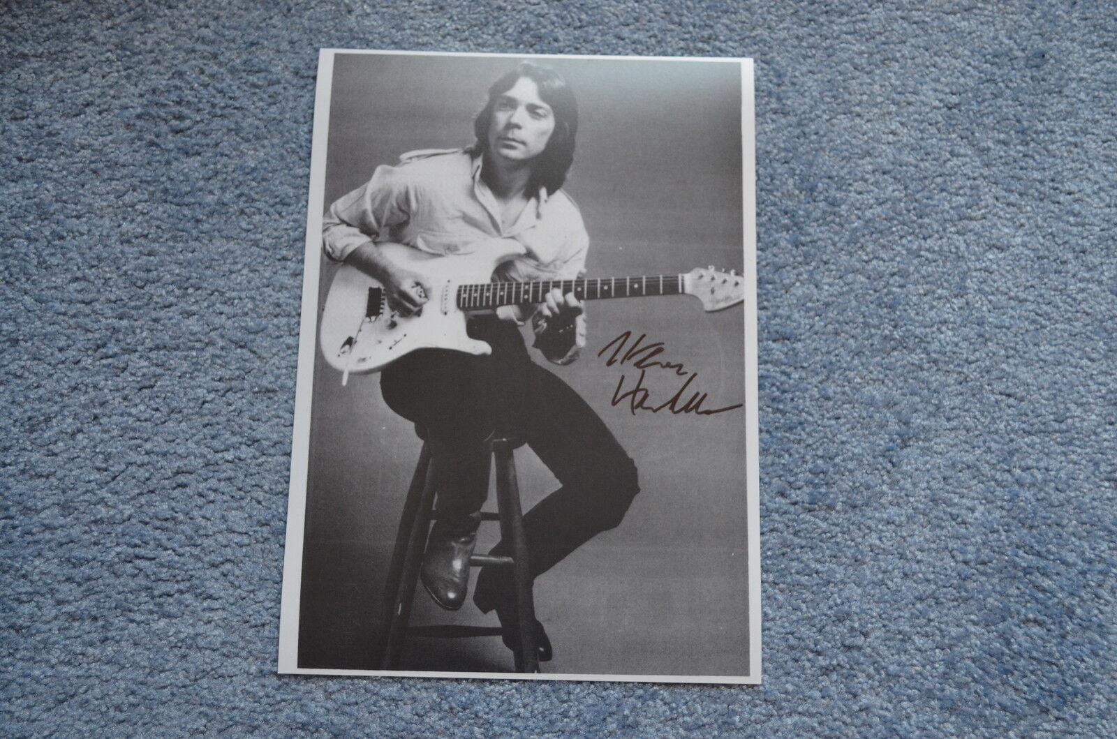 STEVE HACKETT signed autograph In Person 8x11 (20x28 cm) GENESIS