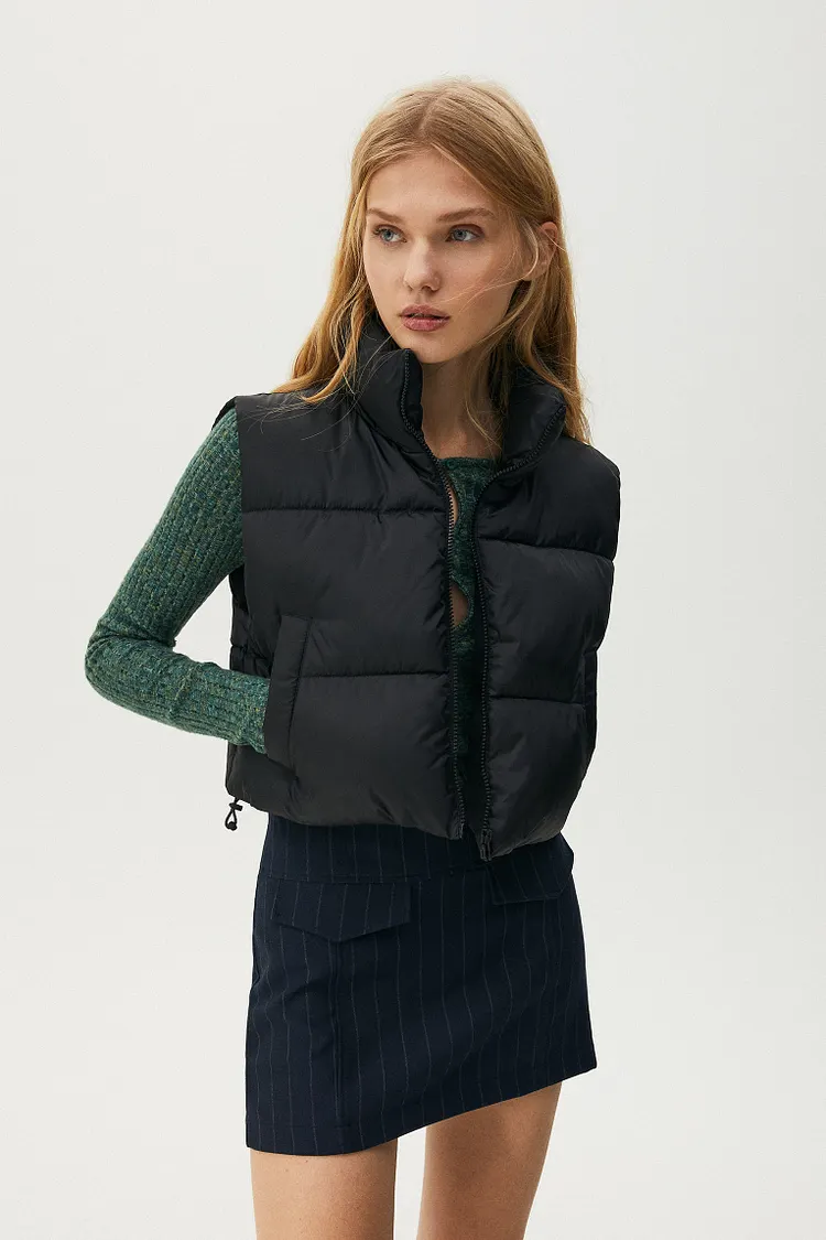 Nylon Puffer Gilet