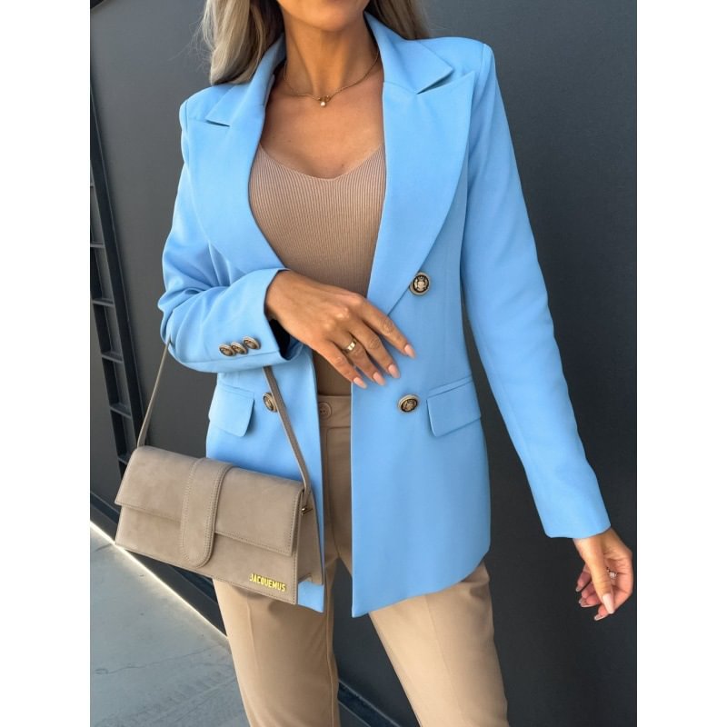 Double Breasted Fashion Blazer